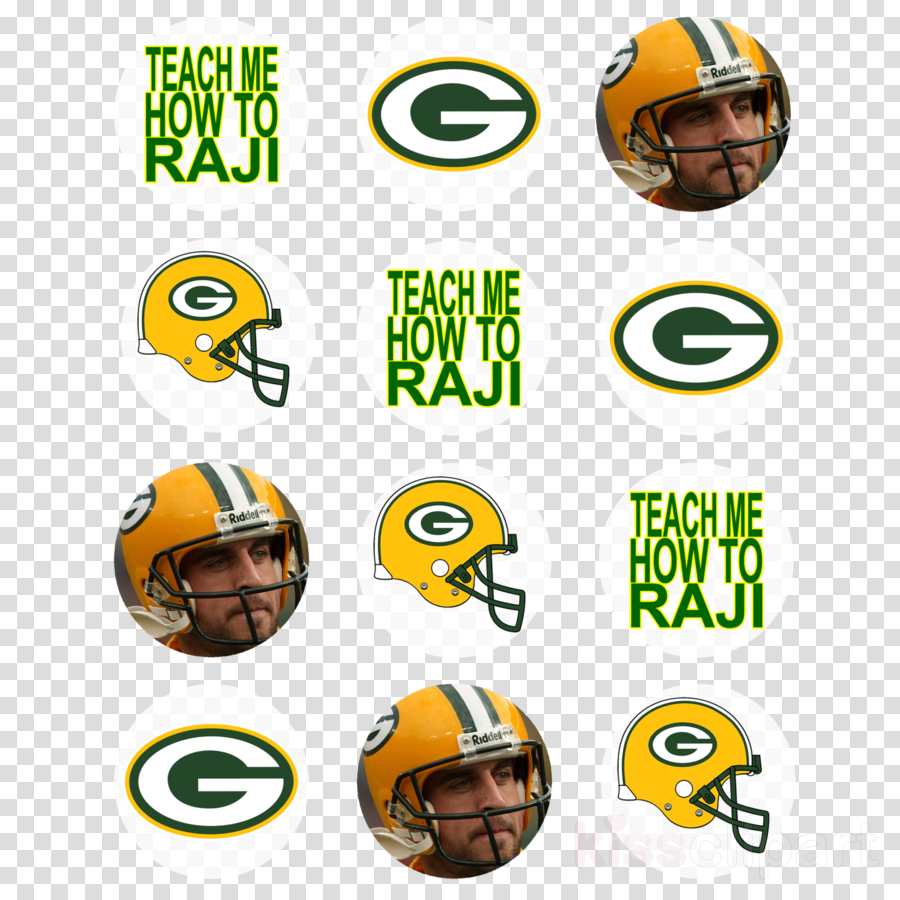 Download Green Bay Packers Titletown Usa Temporary - Green Bay Packers Temporary Tattoo Sheet (900x900), Png Download