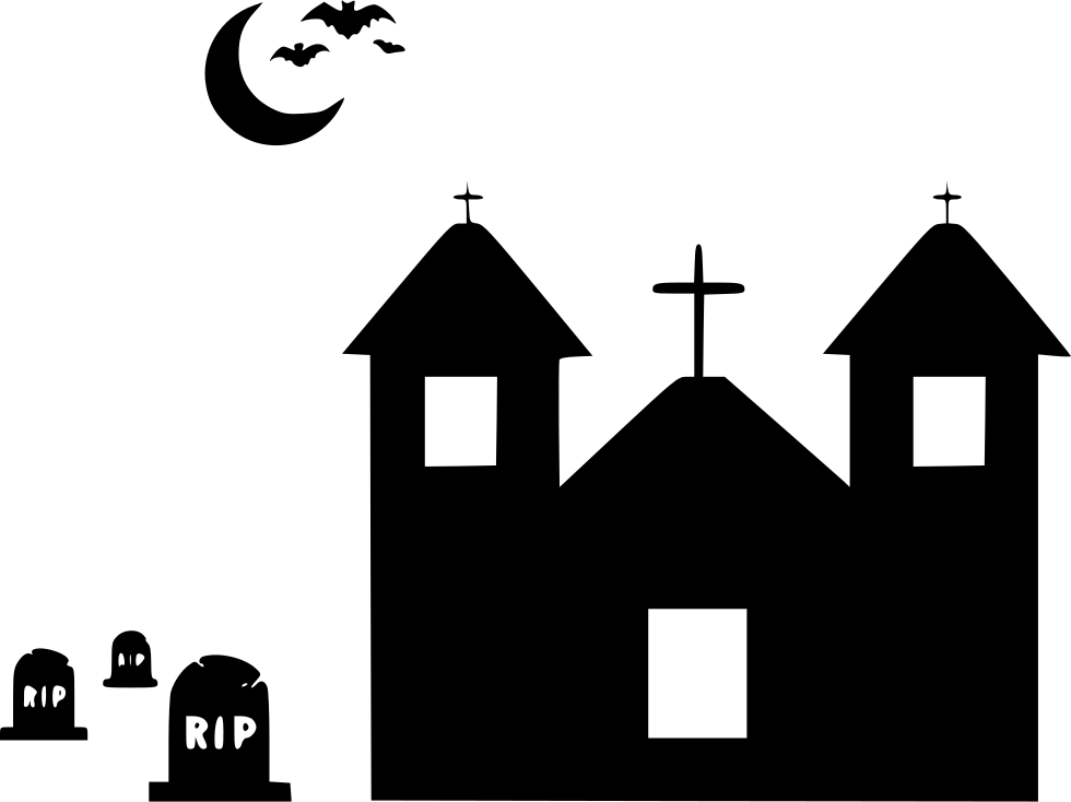 Png File Svg - Haunted House Icon (980x734), Png Download