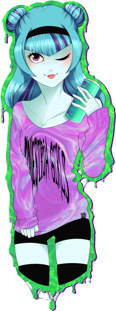 Alternate Hairstyle, Artist - Girl (547x1024), Png Download