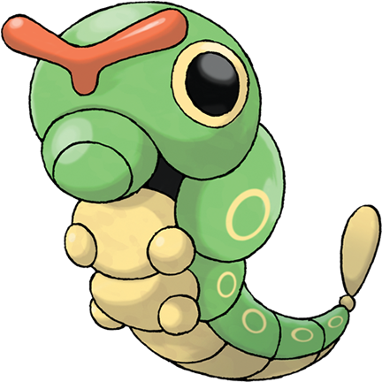 Bulbasaur Profile - 10 - Caterpie - Pokemon Caterpie (475x475), Png Download
