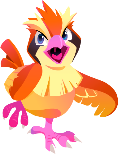 Pidgey - Pokémon (400x495), Png Download