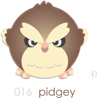 Angry Bir- Er Pidgey Remix - Tumblr (500x467), Png Download