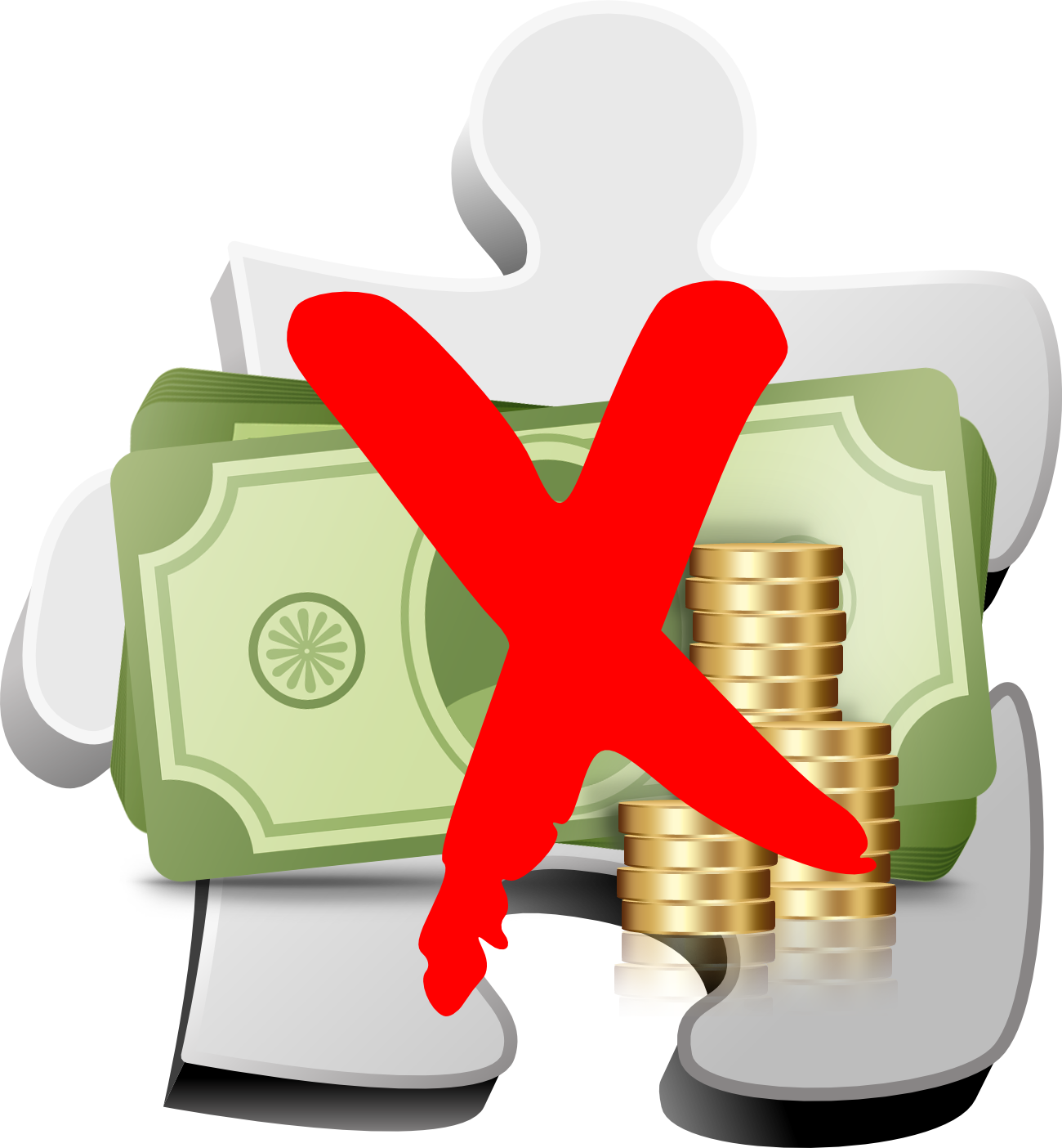 No Money Png - Top Individual Tax Deductions 2017: The Beginner's (1300x1404), Png Download