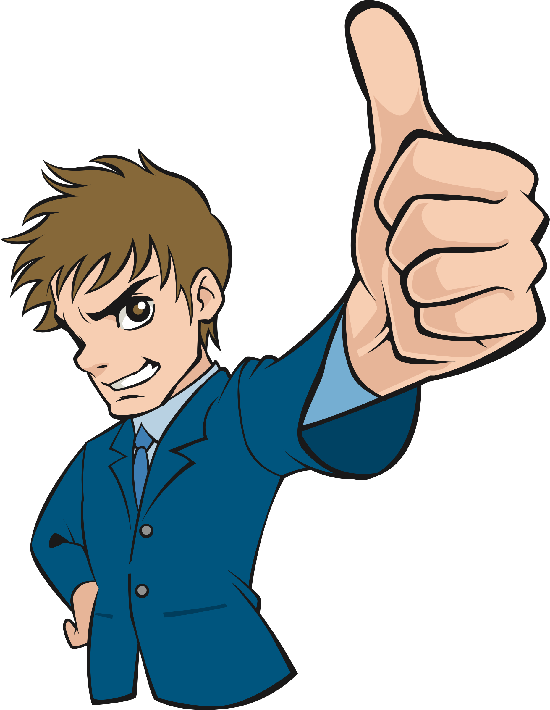 Download HD Thumbs Up Thumbs Up Cartoon Png Transparent PNG Image