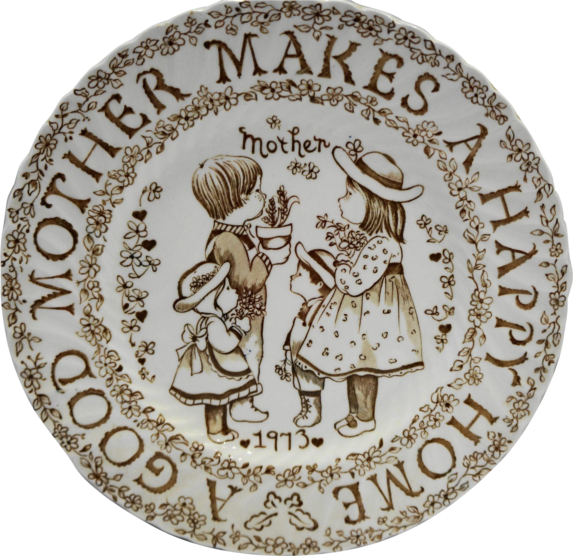 Royal Crownford Brown A Good Mother Makes A Happy Home - 1 Escudo 1968 Portugal (1910x1910), Png Download