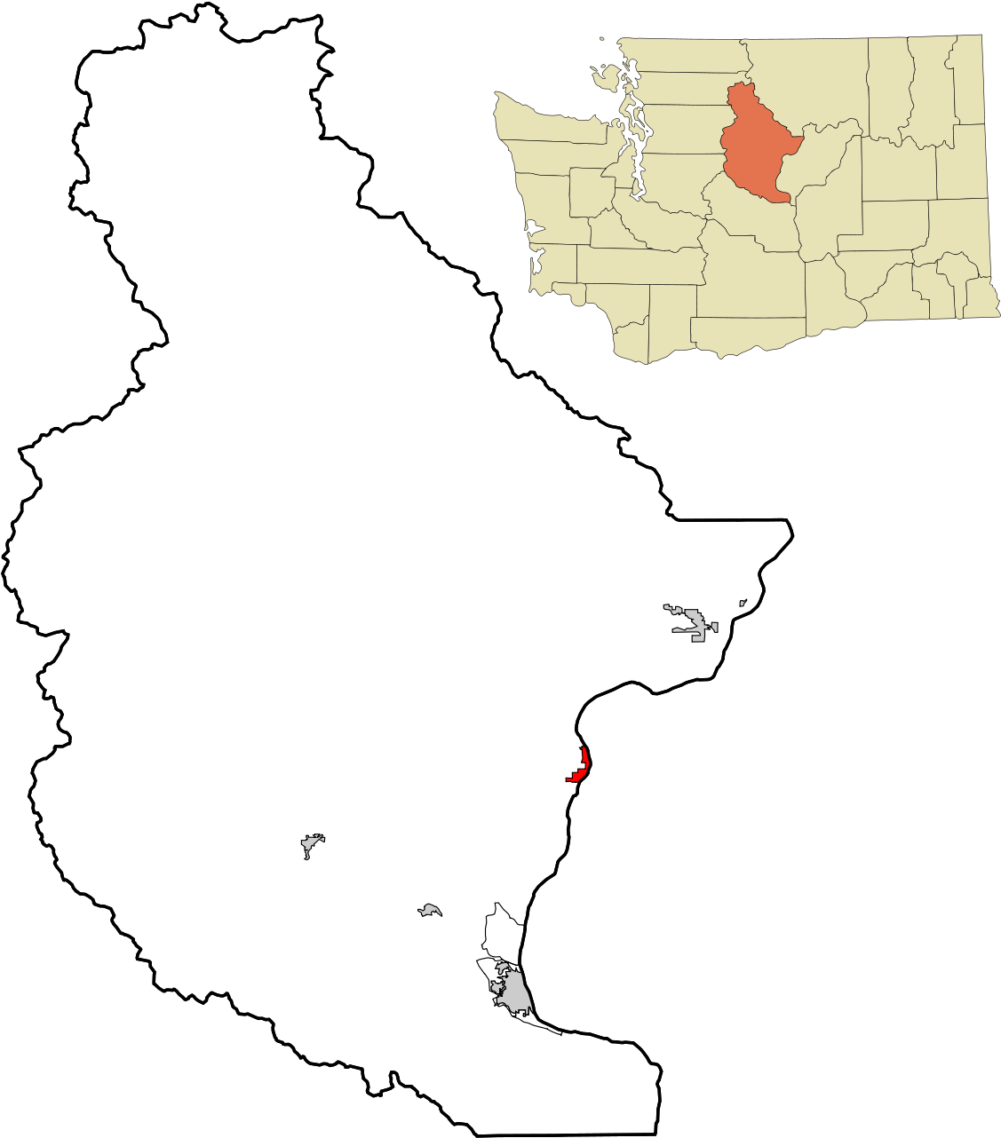 Leavenworth Wa County (1200x1314), Png Download