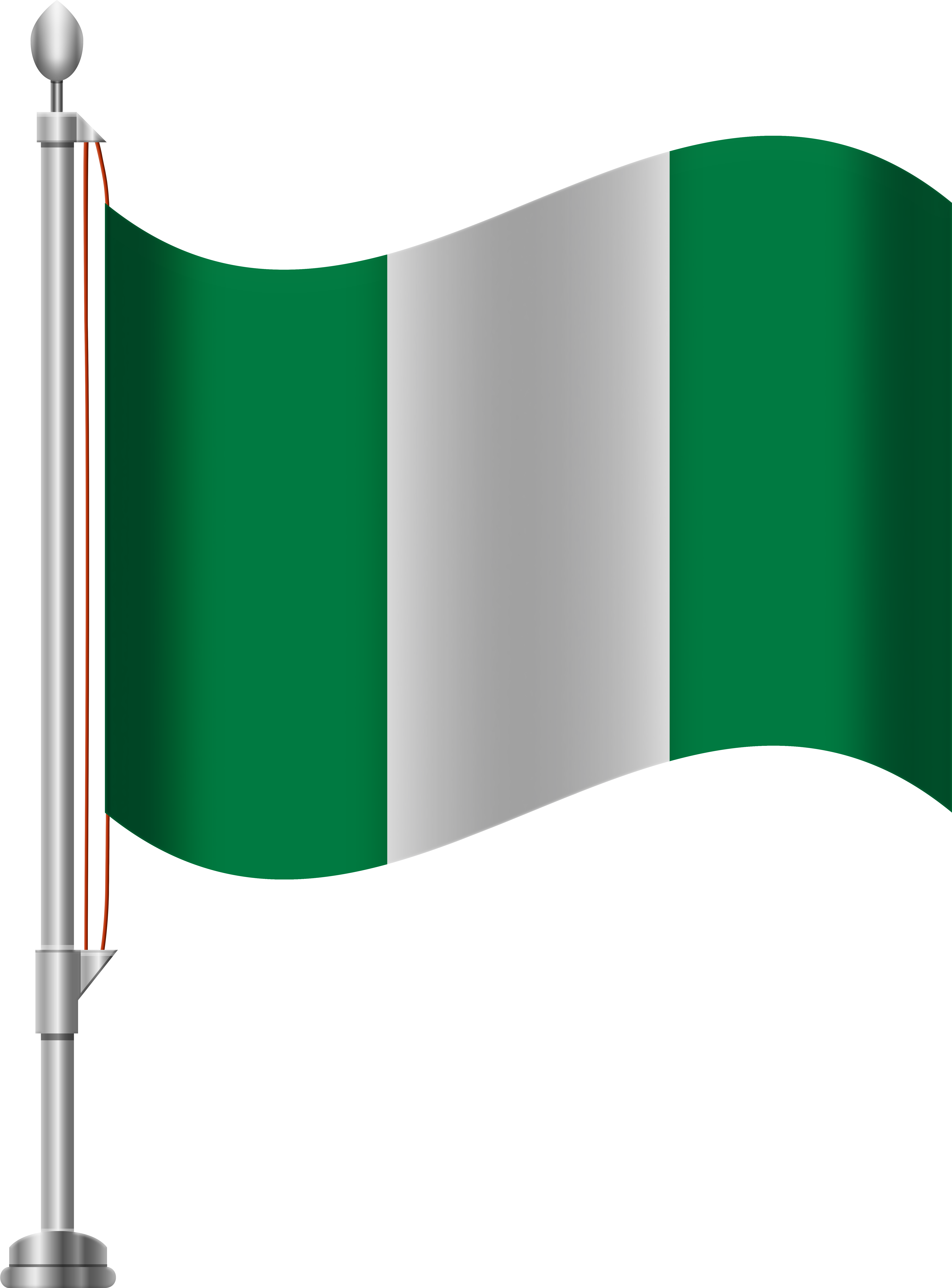 Nigeria Flag Png Clip Art (6141x8000), Png Download