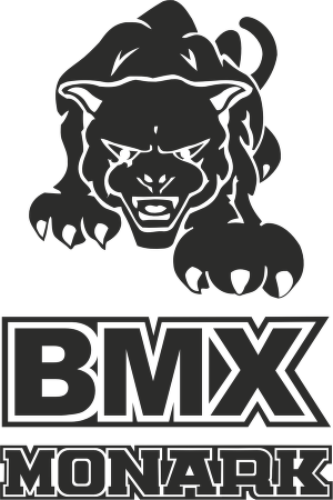 Monark Bmx Pantera Logo Cdr Vector Download - Bmx Pantera Logo (300x450), Png Download