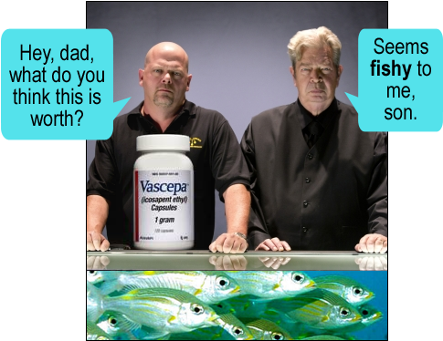 Cable Tv Star Rick Harrison Is Now Officially A Celebrity - Vascepa Fish Oil (504x406), Png Download