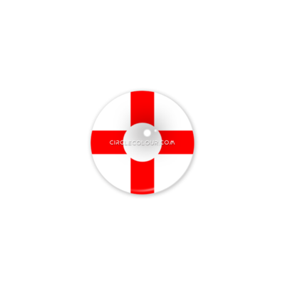 English Flag Colored Contacts Lens Mi0924 - Vector Graphics (400x400), Png Download