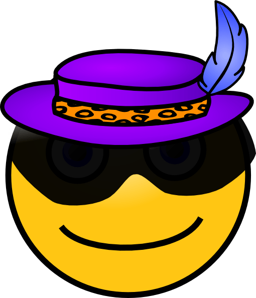 Pimp Smiley Clip Art - Pimp Smiley (510x594), Png Download