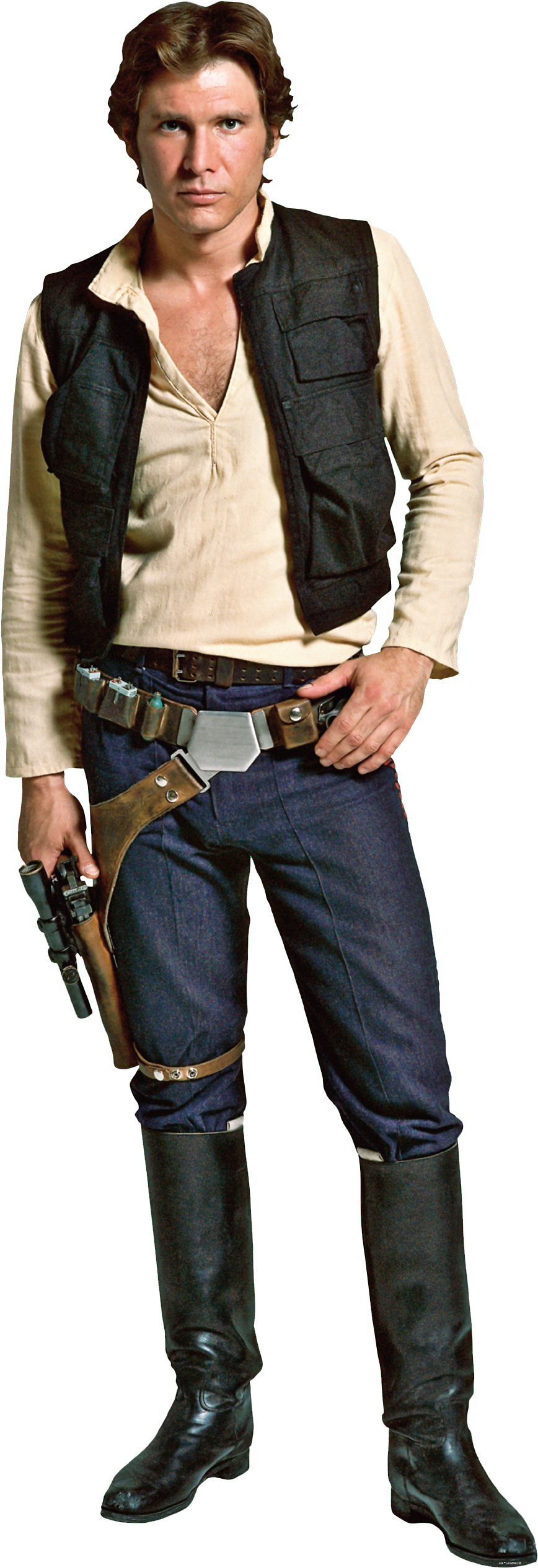 Hansolo-fathead - Hansolo Png (1330x2600), Png Download