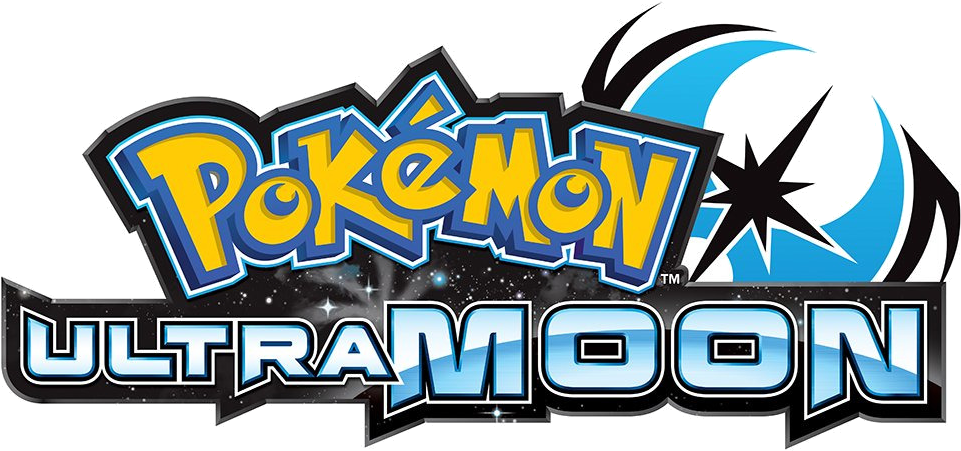 Pokémon Ultra Moon English Logo - Nintendo Pokemon Ultra Moon (1200x591), Png Download