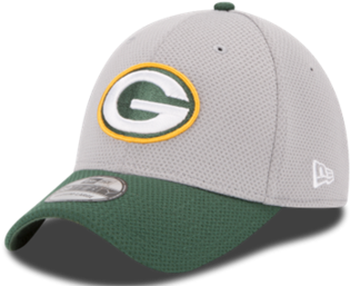 Green Bay Packers New Era Nfl15 Training 39thirty Flex - Green Bay Packers Nfl15 Training Camp Gray 39thirty (480x270), Png Download
