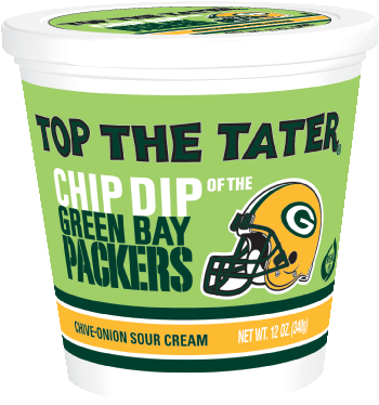 Top The Tater Green Bay Packers Edition - Top The Tater Chip Dip Of The Green Bay Packers Chive (432x432), Png Download