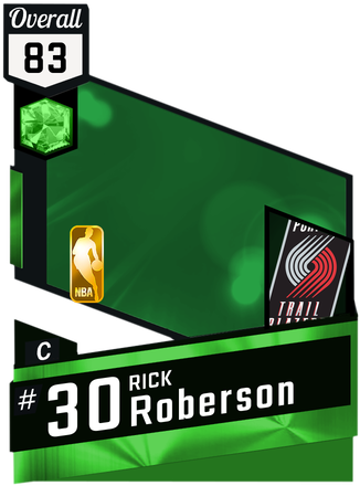 '71 Rick Roberson Emerald Card - Graphic Design (325x475), Png Download