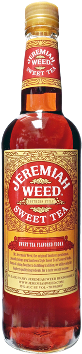 Jeremiah Weed Sweet Tea - Jeremiah Weed Vodka, Sweet Tea Flavored, Southern Style (453x802), Png Download
