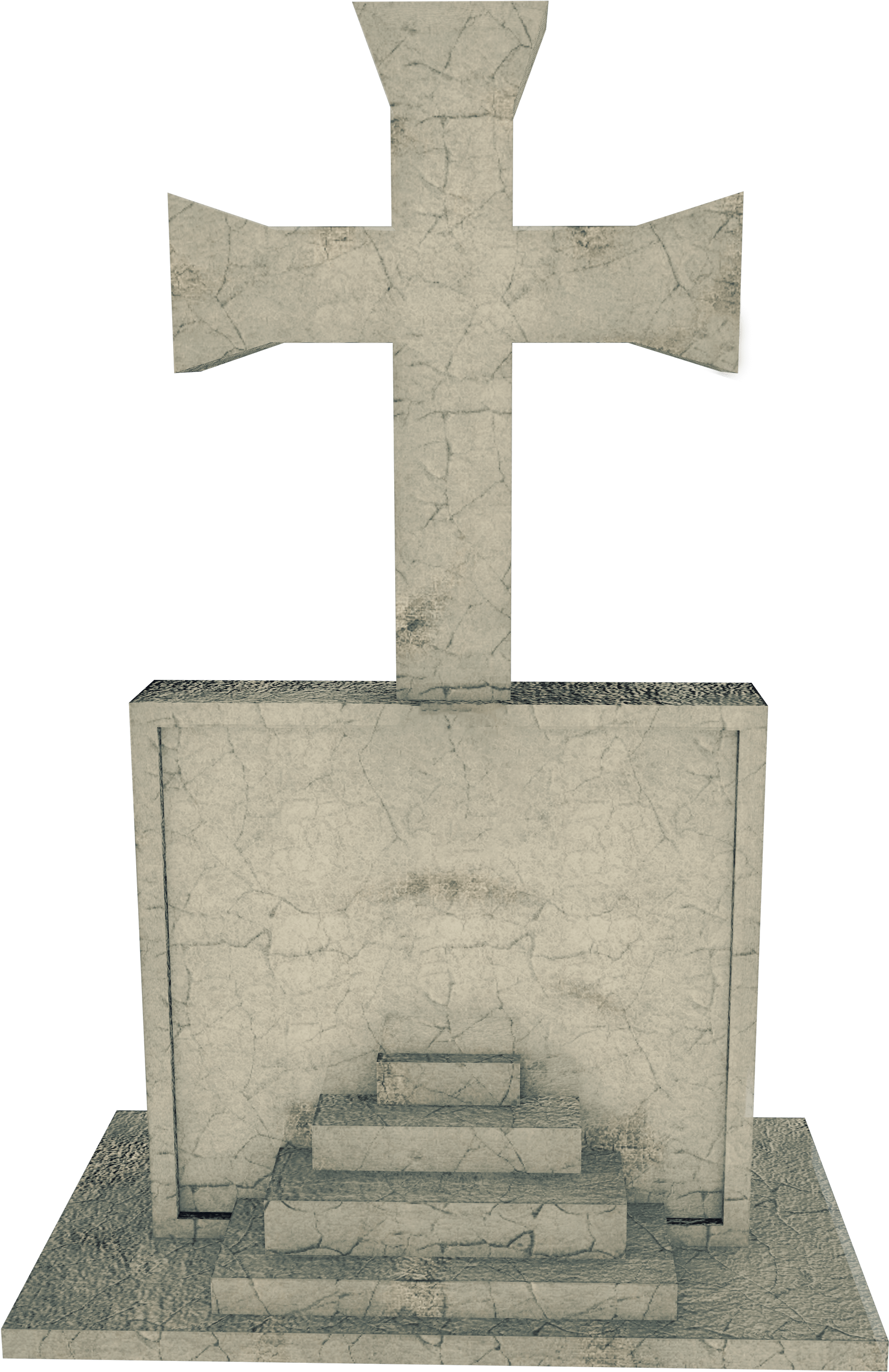 Cross, Illustration, Gravestone, Cemetery, Religion, - Cemetery (2400x3000), Png Download