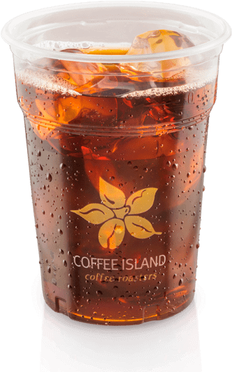 Iced Tea-herbs - Coffee Island Καφεσ Φιλτρου Ice (366x542), Png Download