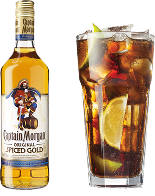 Captain Morgan Rum Original Spiced (520x400), Png Download