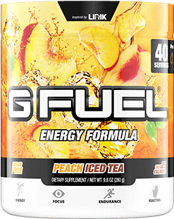 Peach Iced Tea Tub Free Shaker Cup - Gfuel Peach Iced Tea (335x435), Png Download