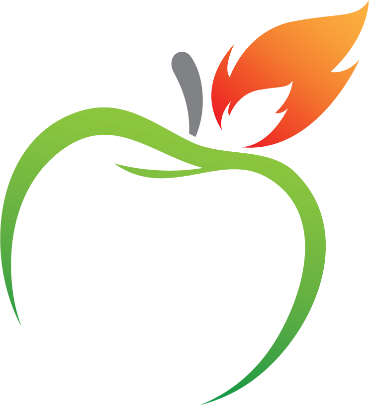 Burned In Teacher Logo Apple - Teacher (742x814), Png Download