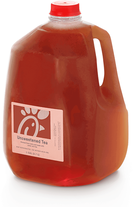 Gallon Freshly-brewed Iced Tea Unsweetened - Chick Fil A Sweet Tea (800x1000), Png Download