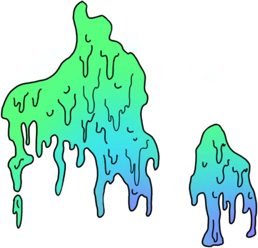 Drips Dripping Sticker By Kassidy - Grime Png (1024x1024), Png Download
