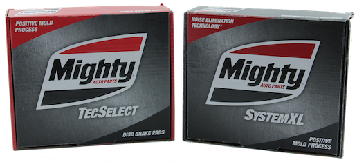 Mighty Brakes - Khq (516x235), Png Download