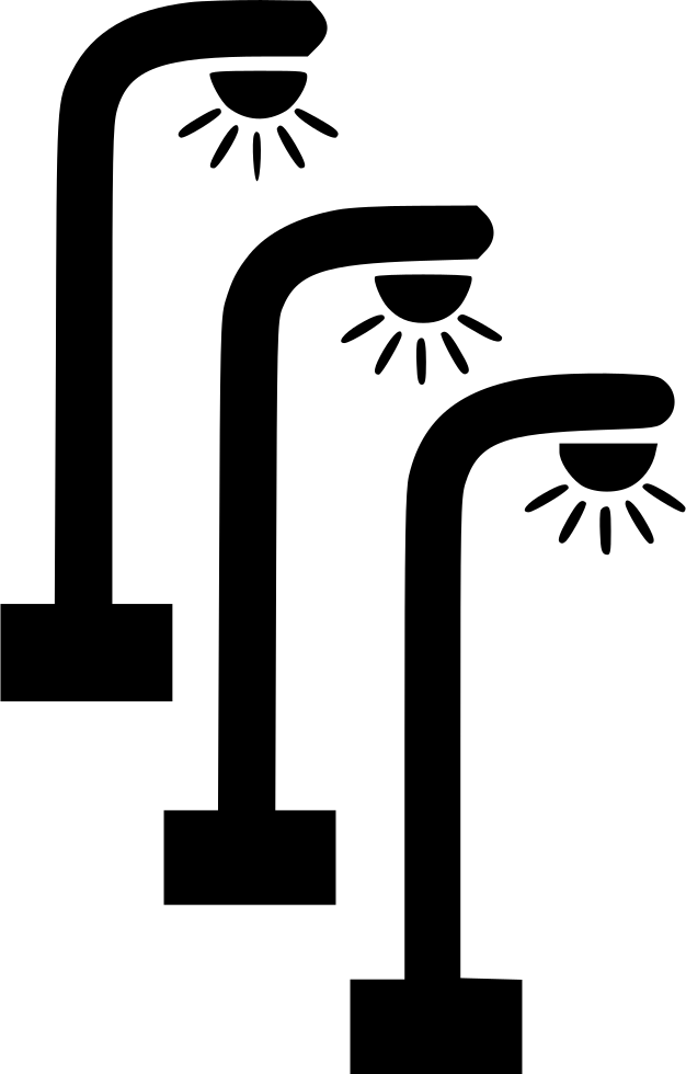 Street Lights - - Portable Network Graphics (626x980), Png Download