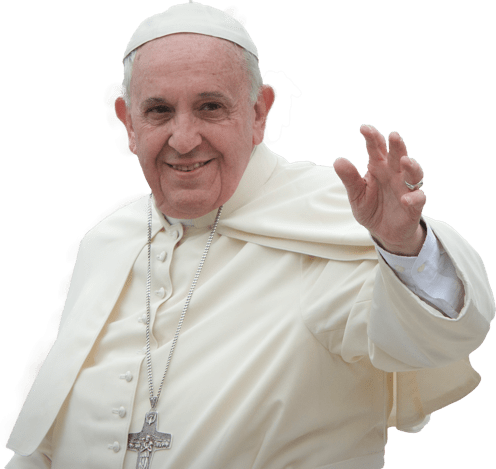 Religion - Pope Francis Dublin (496x469), Png Download