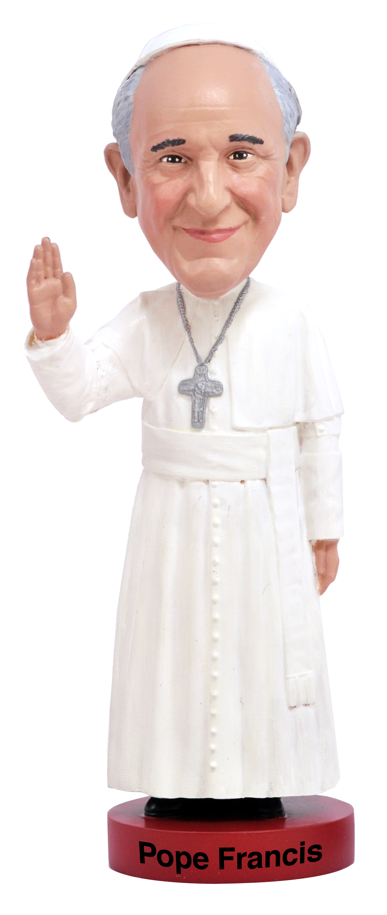 Pope Francis Bobblehead - Pope Francis Bobble Head (1282x3075), Png Download