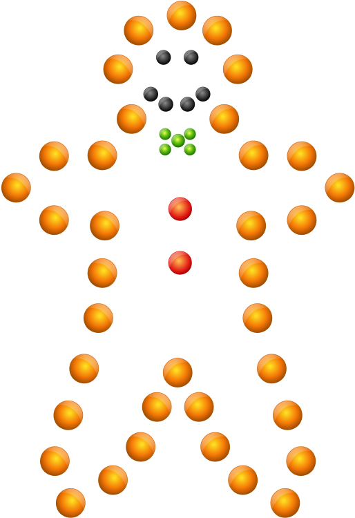 This Free Clipart Png Design Of Gingerbread Man In (637x900), Png Download