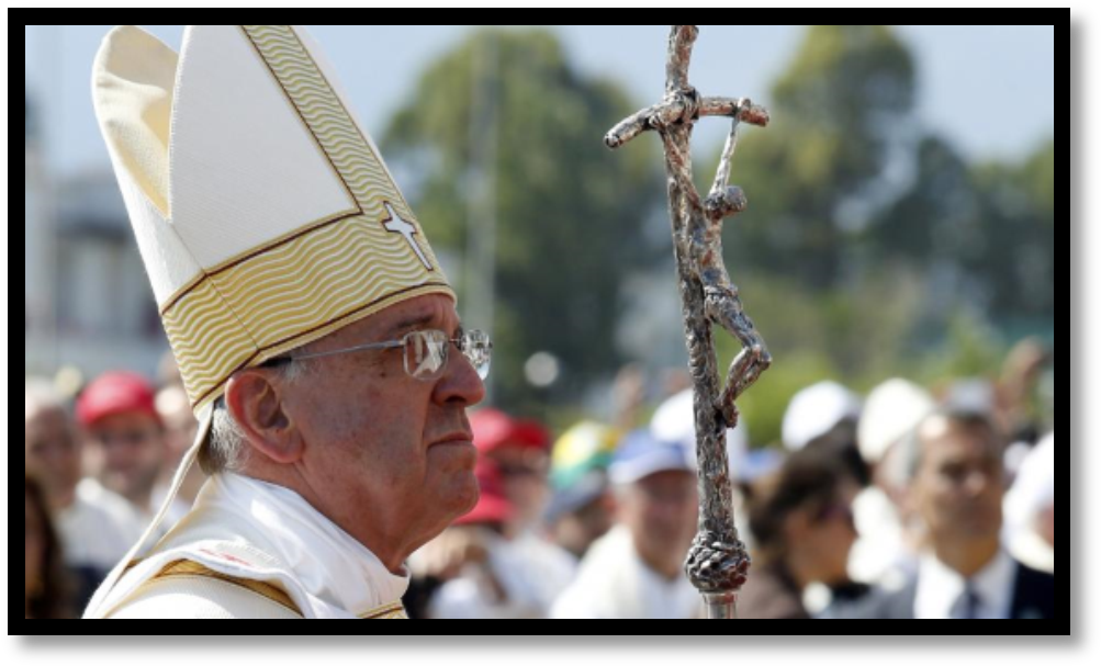 Pope Francis - Good Friday (1012x616), Png Download