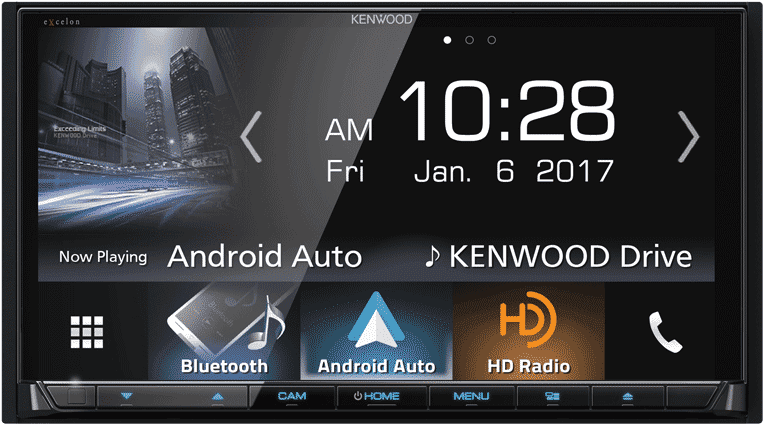 Kenwood Ddx9704s 2-din 6.95" Dvd Multimedia Receiver (800x533), Png Download