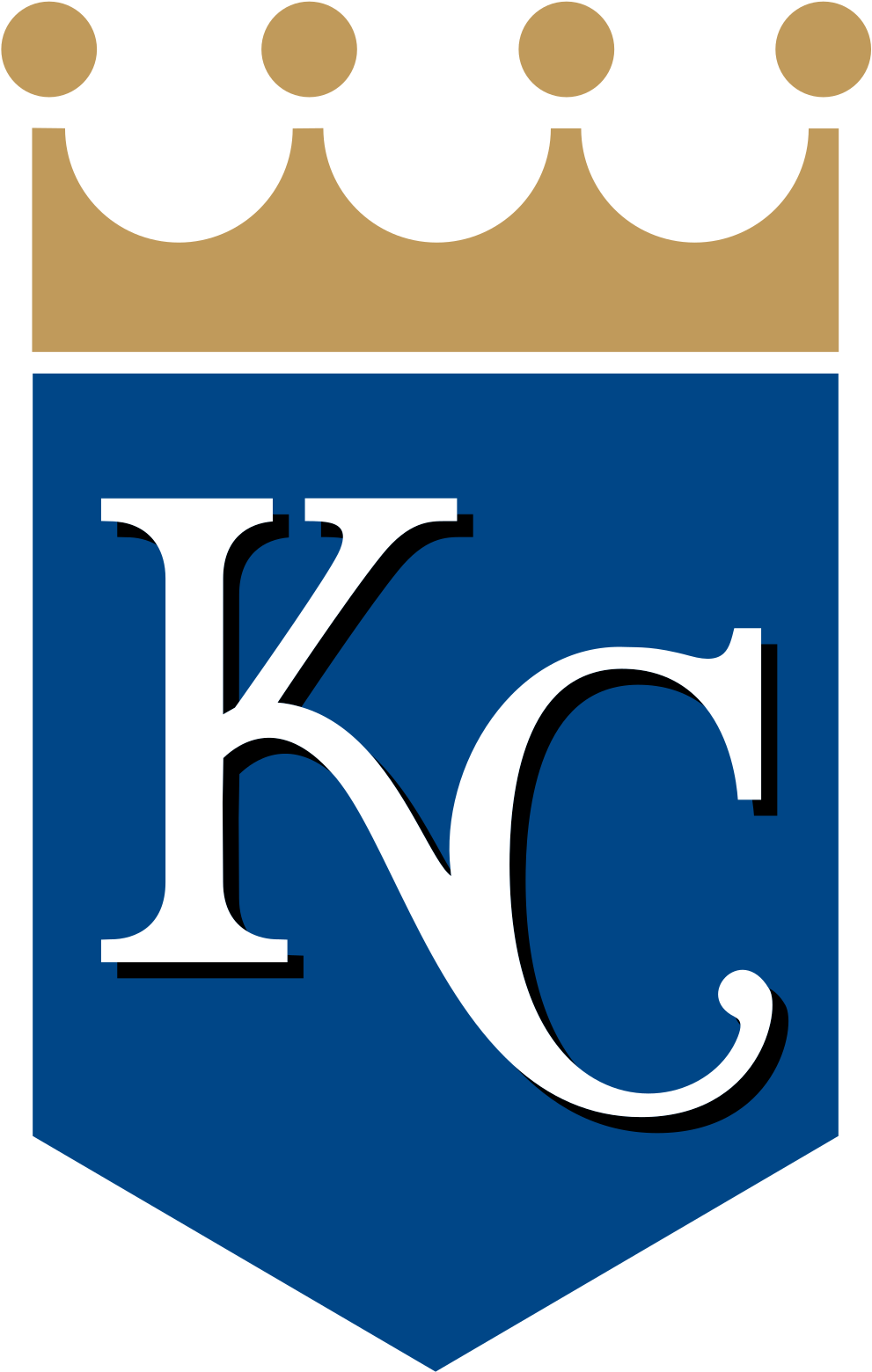 Kansas City Royals Crown Logo - Kansas City Royals Auto Emblem - Color (1400x1800), Png Download