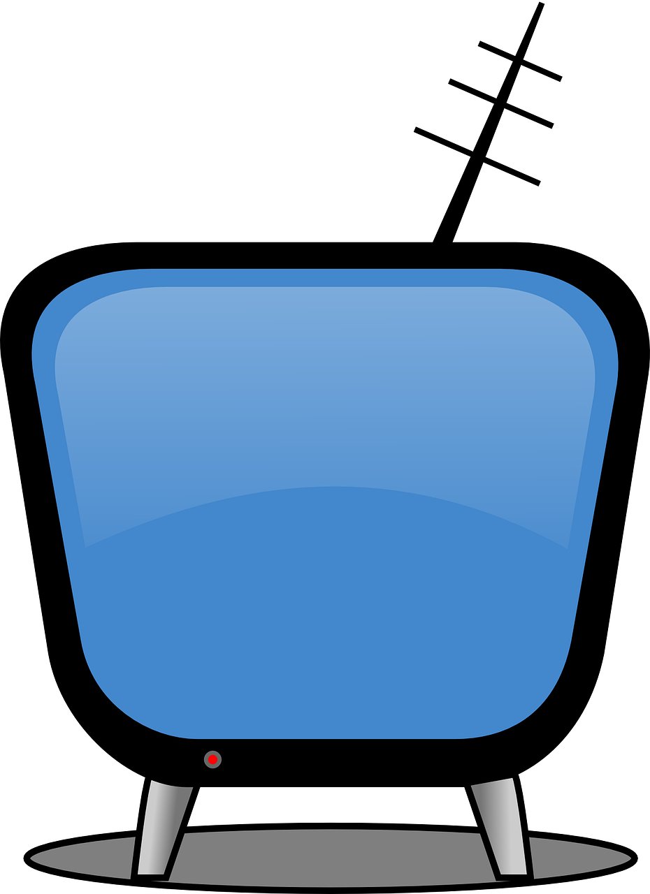 Tv,tv - Retro Tv Clipart Png (930x1280), Png Download