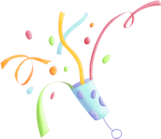 Popper Party Poppers, Carmen Dell'orefice, Celebration, (576x499), Png Download