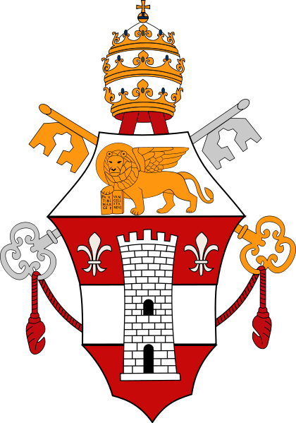 Coat Of Arms Francis - Saint John Xxiii Symbol (420x599), Png Download
