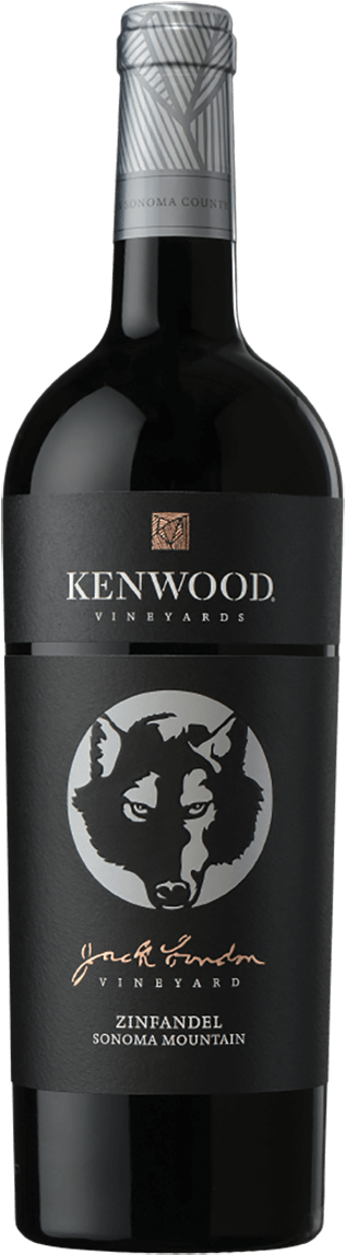 Kenwood Vineyards Zinfandel Jack London Series - Kenwood Jack London Cabernet 2013 (325x1200), Png Download
