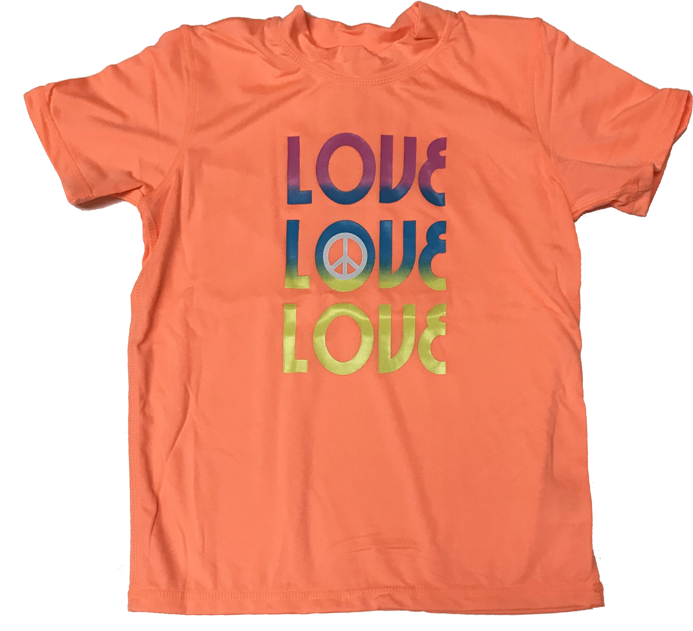 Swimwear Ladies Surf Mentality Ladies Rash Guard Neon - Active Shirt (2657x2596), Png Download