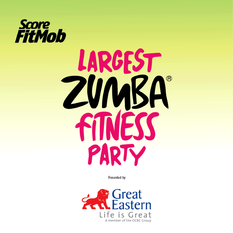 Largest Zumba Fitness Party - Zumba Fitness (800x800), Png Download