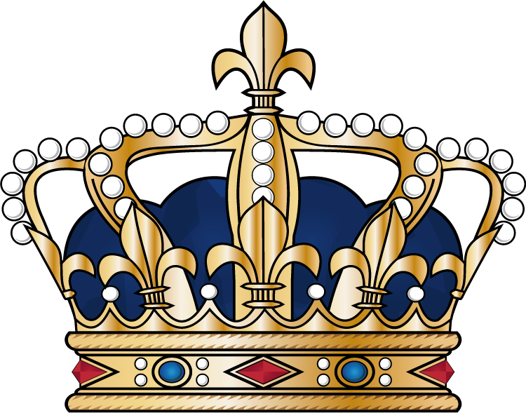 02 Frankreich - King Crowns (750x589), Png Download