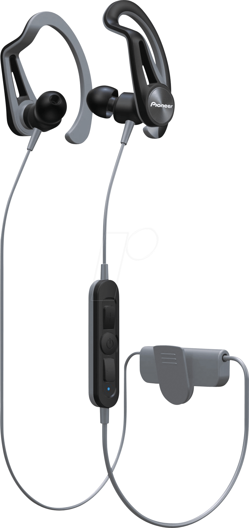 In Ear Wireless Sport Headphones, Grey Pioneer Se E7bt - Pioneer Se E5t H (804x1704), Png Download