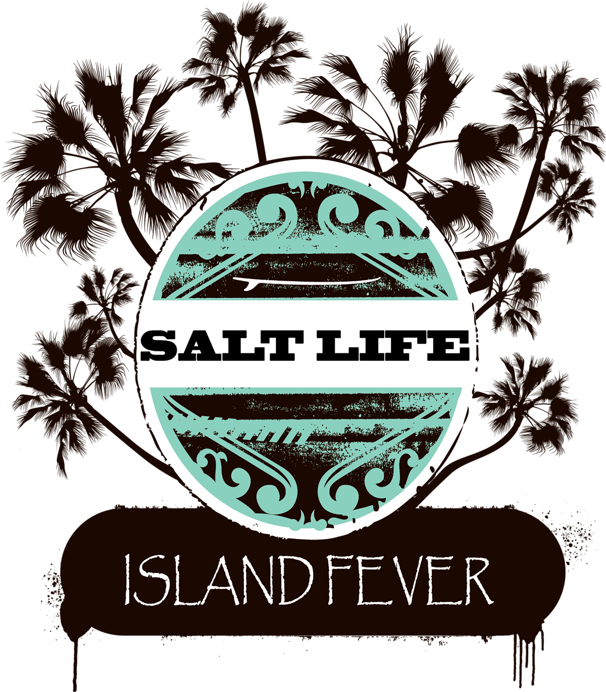 Salt Life Islandfevers Artist Shop Png Salt Life - Hawaii (1200x1371), Png Download
