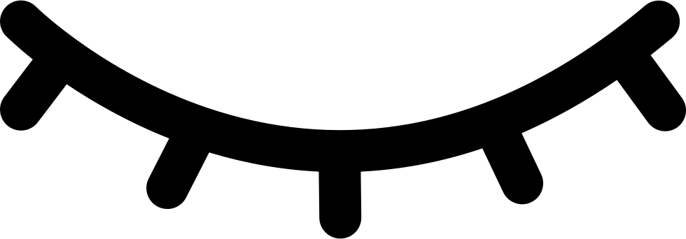 Your Eyes Svg Png Icon Free Download - Close Your Eyes Clip Art (980x342), Png Download