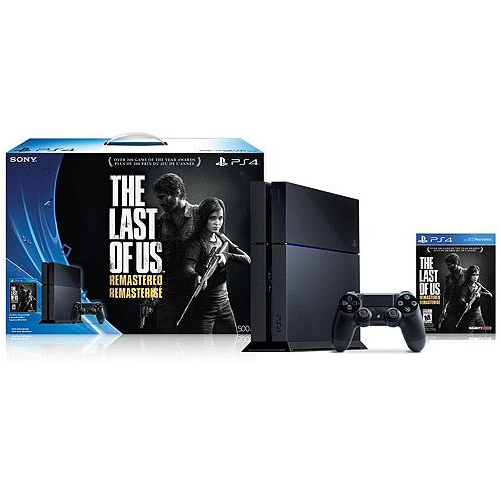 Auction - Sony Playstation 4 Ps4 Console With The Last Of Us (1000x1000), Png Download