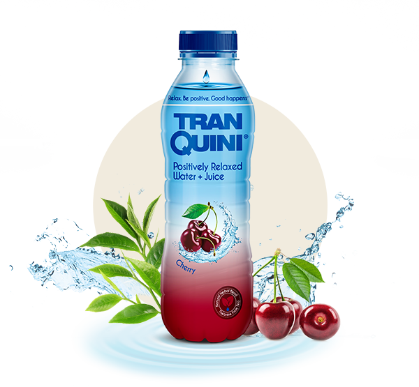 Our Products - (h)woda Relaksacyjna Tranquini Cherry 500ml X 12 Szt (600x555), Png Download