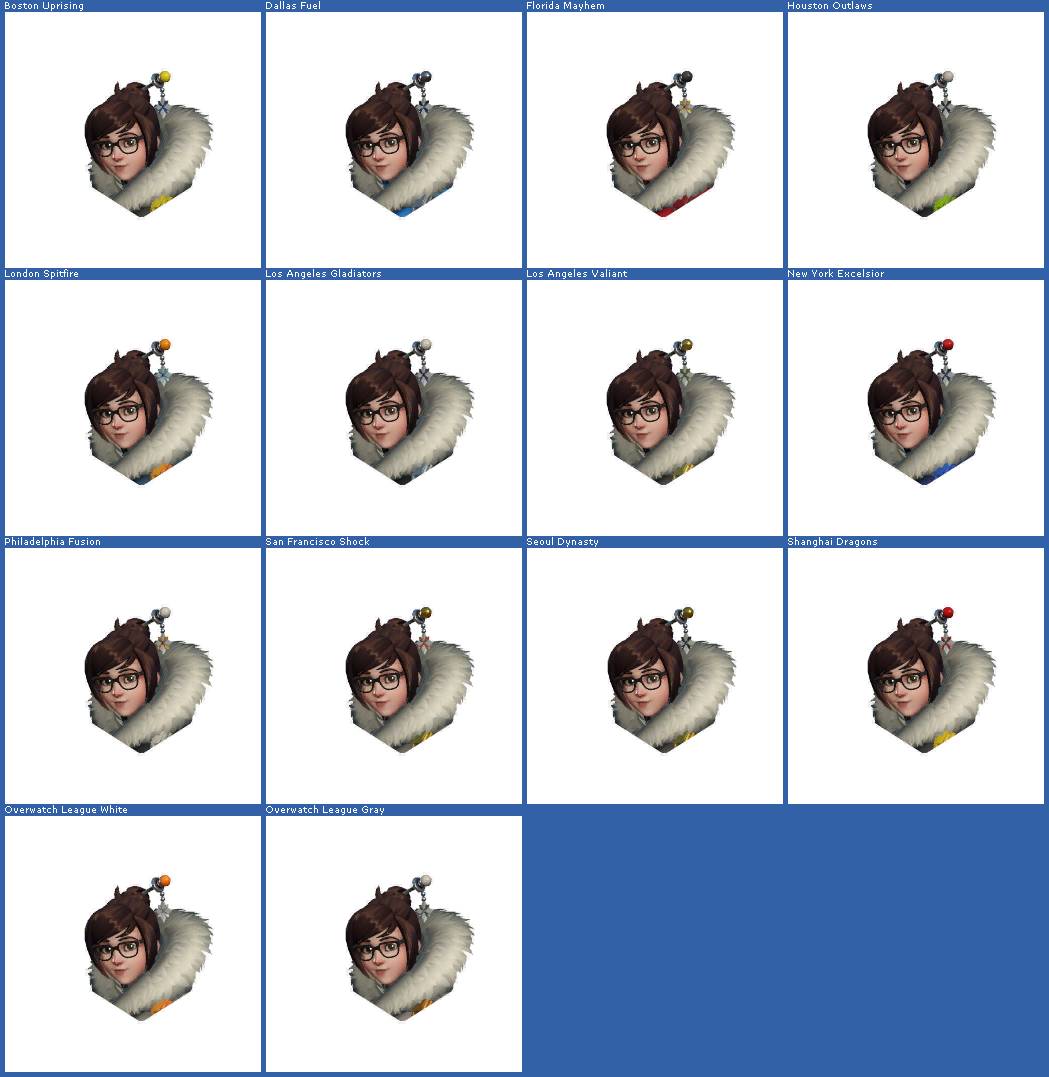 Click For Full Sized Image Mei - Sombra (1049x1077), Png Download