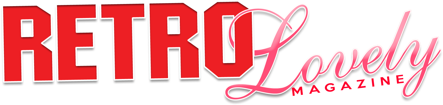 Retro Lovely Magazine - Magazine (1900x482), Png Download